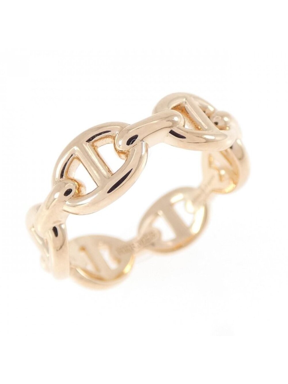 Hermes Chaine D'ancre Enchainee Ring